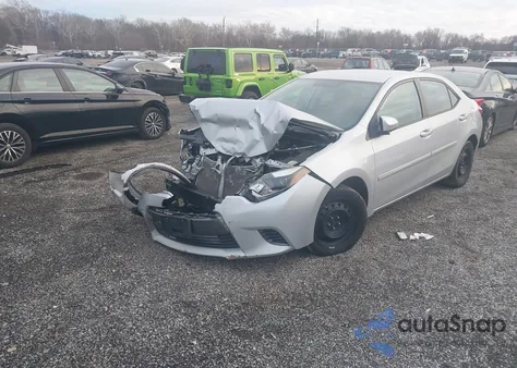 2016 Toyota Corolla Le z USA, uszkodzony, nr VIN 2T1BURHE1GC620177